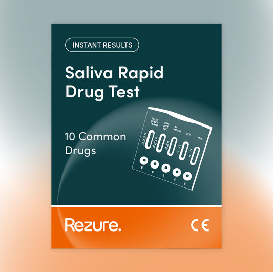 Rapid Saliva Drug Test Kit for 10 Common Drugs