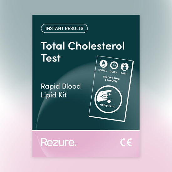 Total Cholesterol Rapid Home Blood Test Kit
