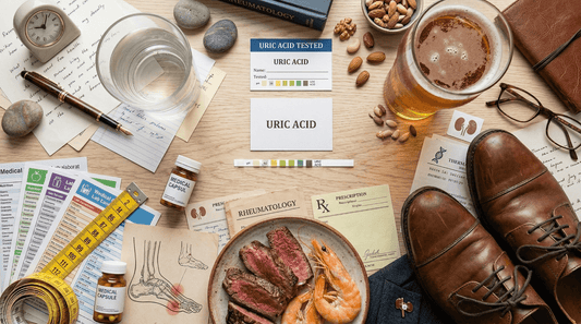 What happens when uric acid stays high too long?