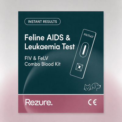 Feline AIDS (FIV) & Leukaemia (FeLV) Combo Blood Test Kit