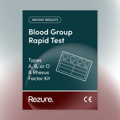 Blood Type Rapid Test Kit for Group A, B, O and Rhesus Factor