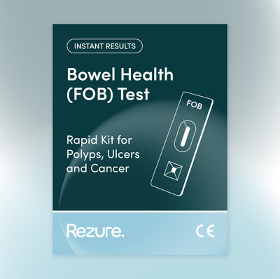 Bowel Health FOB Home Test for Polyps, Ulcers and Cancer