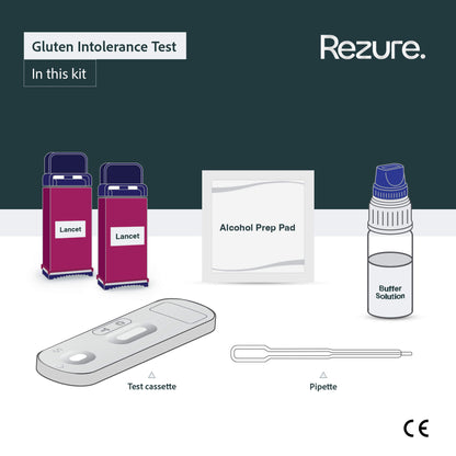 Gluten Intolerance (Coeliac Disease) Home Rapid Test