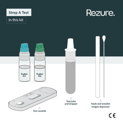 Strep A Throat Swab Rapid Test Kit