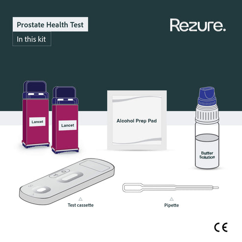 Prostatitis Test Prostate Health (PSA) Rapid Home Test Kit | Rezure Health