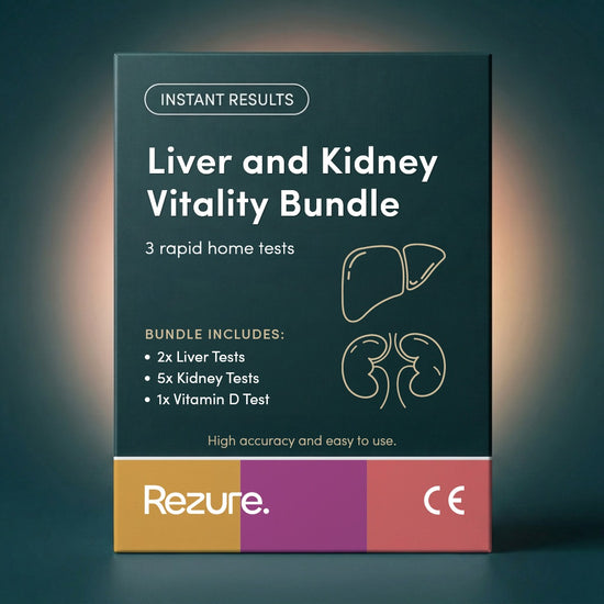 Rezure Liver and Kidney Vitality Bundle – Rapid Home Health Tests