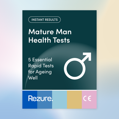 Mature Man Health Bundle – 5 Essential Tests for Ageing Well