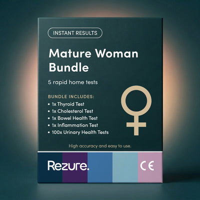 Mature Woman Health Bundle – 5 Essential Tests for Ageing Well